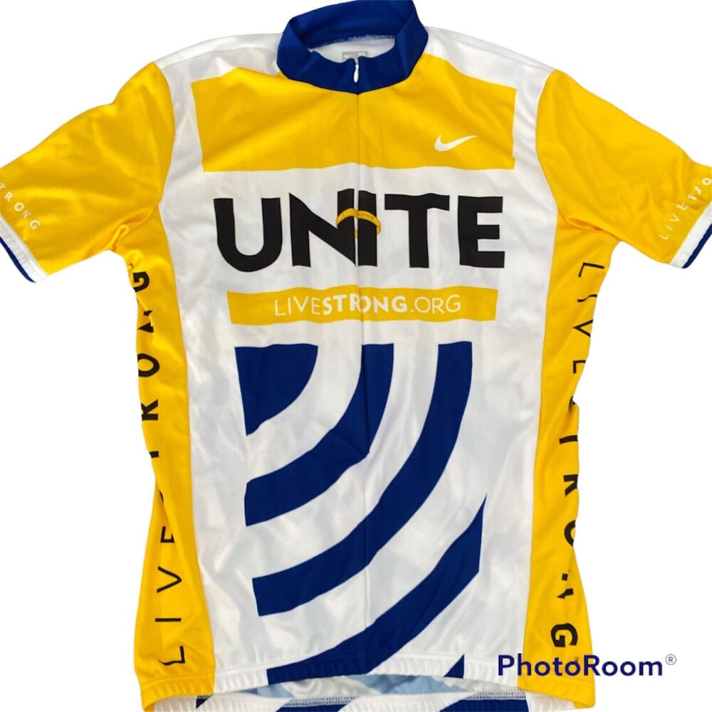 Nike Livestrong Unite Cycling Jersey Men's Size XL